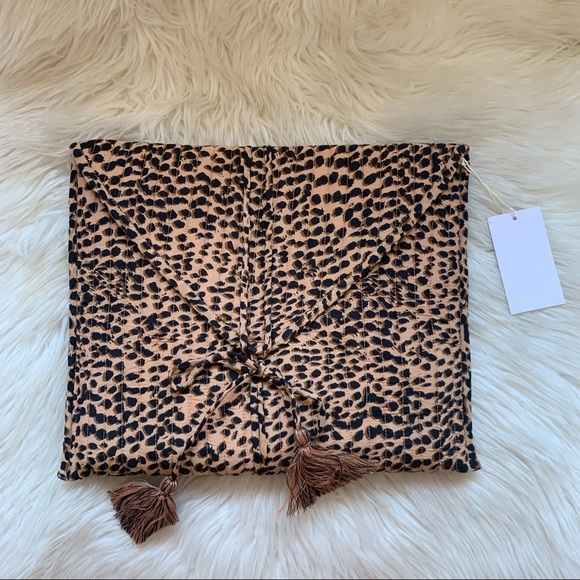 New! ULLA JOHNSON Ivy Cheetah Animal Print PJ Set - Picture 5 of 16